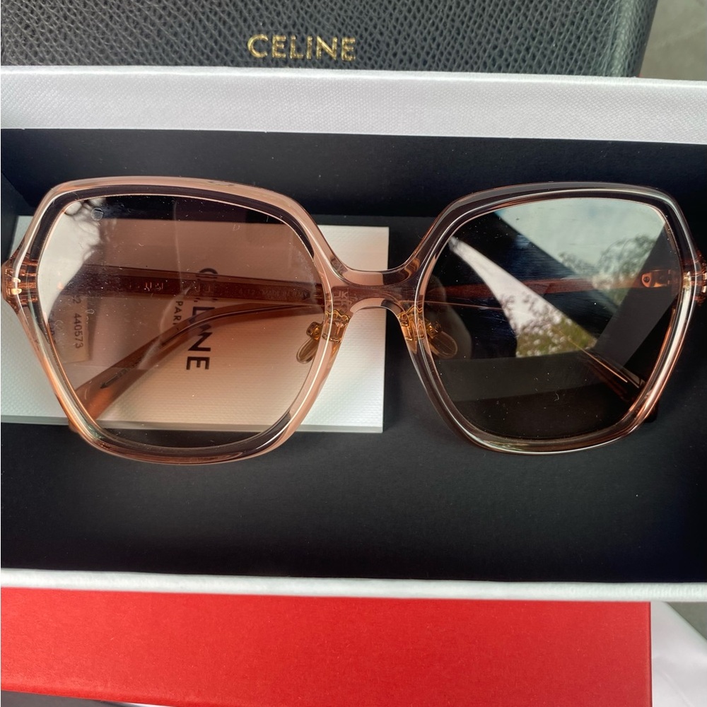 Celine Butterfly Acetate Sunglasses